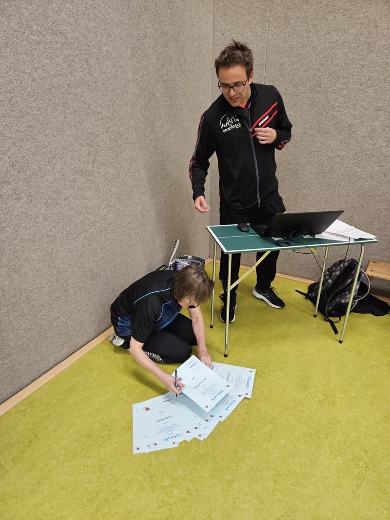 TT Schüler Vereinsmeisterschaften