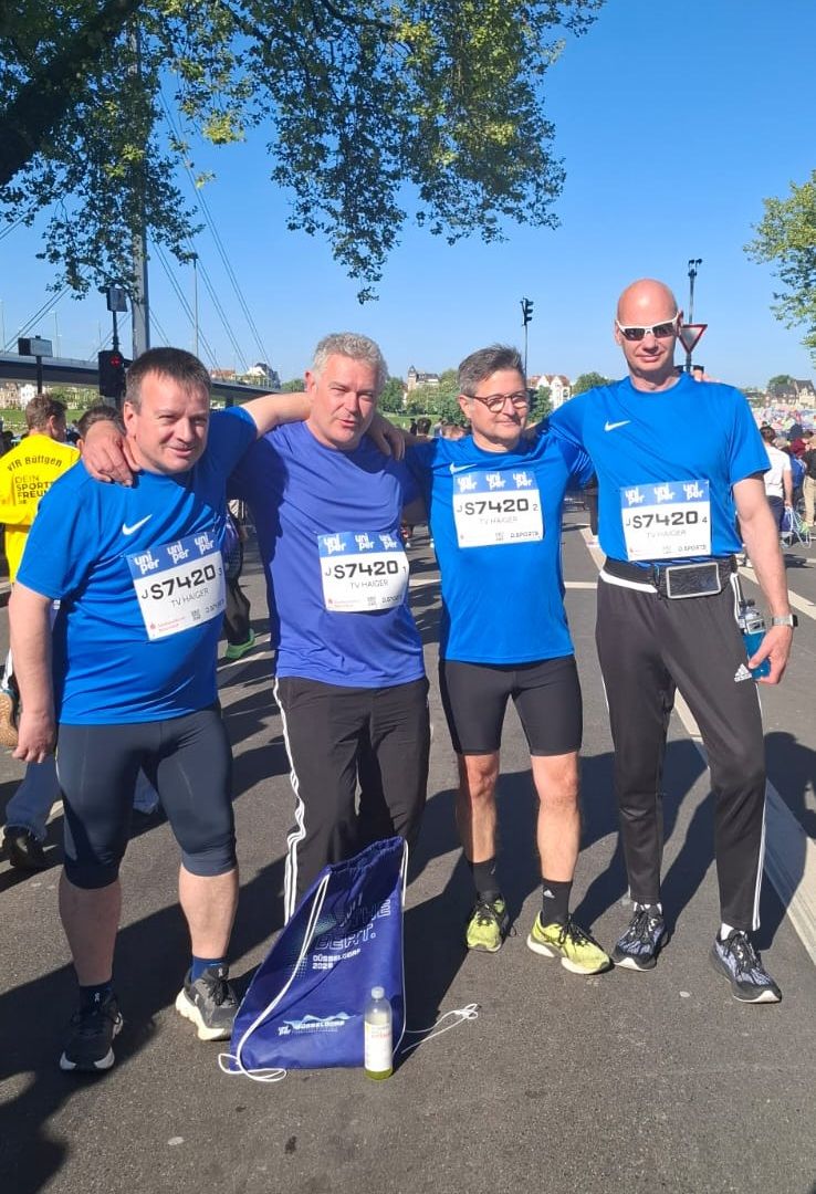 TVler starten beim Düsseldorfer Staffelmarathon